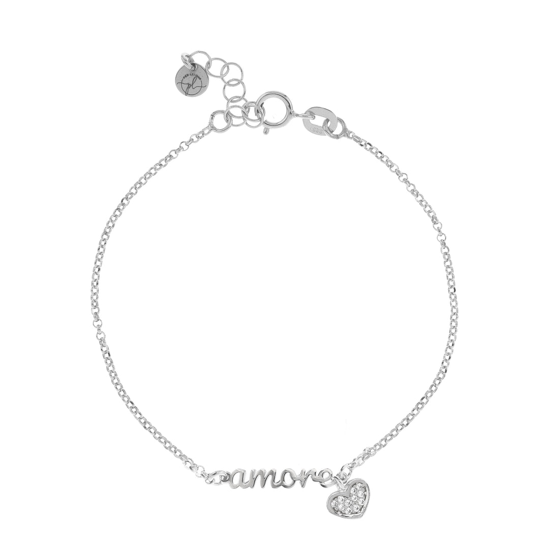BRACCIALE AMORE CON CUORE