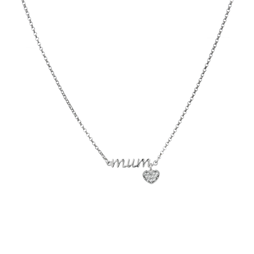 COLLANA MUM CON CUORE