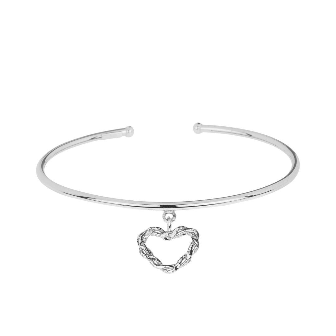 BRACCIALE CUORE INTRECCIATO