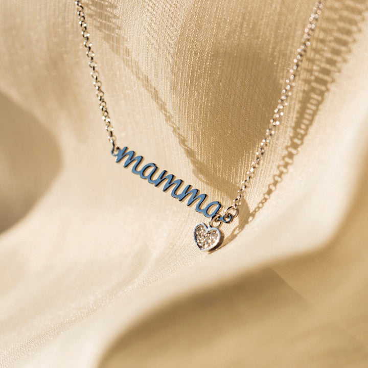 COLLANA MAMMA CON CUORE